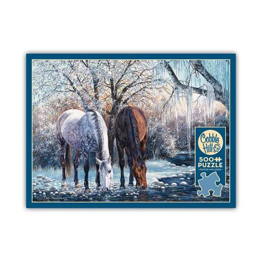 Winter's Beauty 500 Piece Jigsaw Puzzle By Cobble Hill - Puzazzled