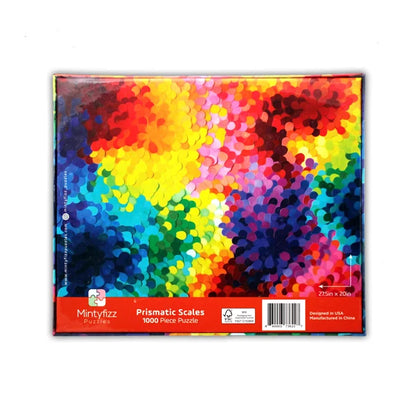 Prismatic Scales - 1000 Piece Jigsaw Puzzle by Mintyfizz Puzzles - Puzazzled