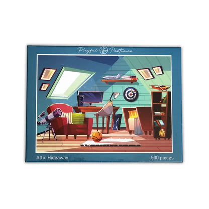 Attic Hideaway - 500 Piece Jigsaw Puzzle by Playful Pastimes - Puzazzled