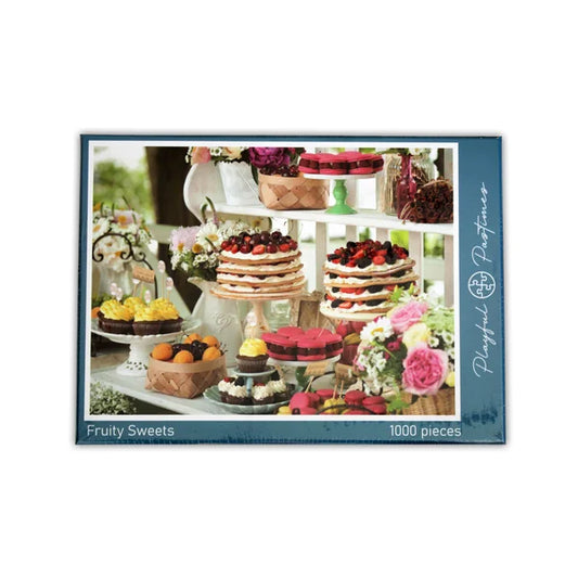 Fruity Sweets - 1000 Piece Jigsaw Puzzle by Playful Pastimes - Puzazzled