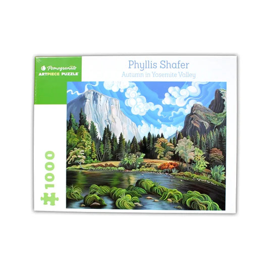 Autumn in Yosemite Valley - 1000 Piece Jigsaw Puzzle by Pomegranate - Puzazzled