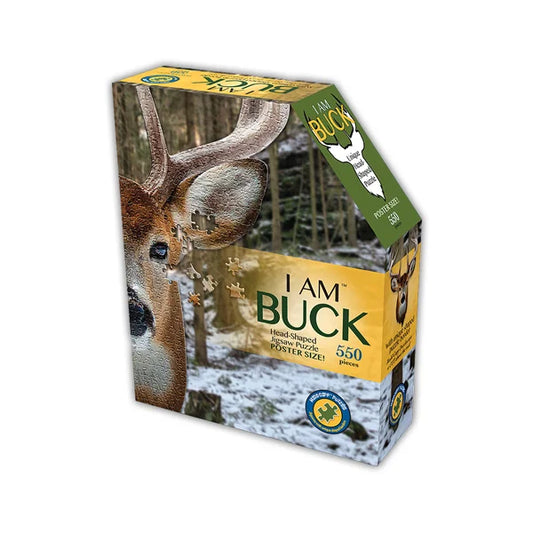 I AM Buck - 550 Piece Jigsaw Puzzle by Madd Capp Games - Puzazzled