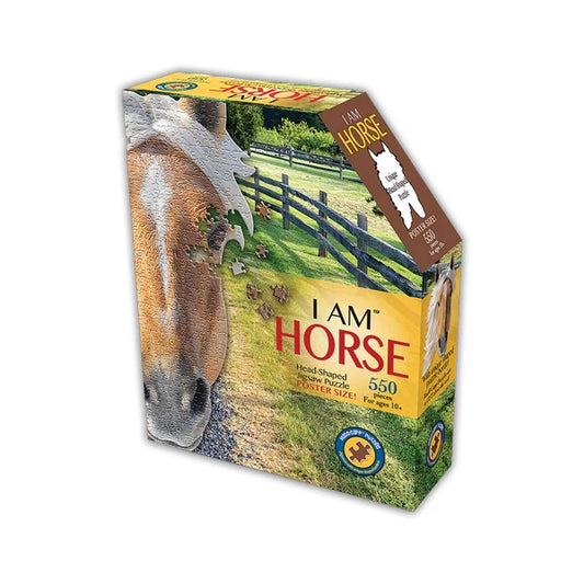 I AM Horse - 550 Piece Jigsaw Puzzle by Madd Capp Games - Puzazzled