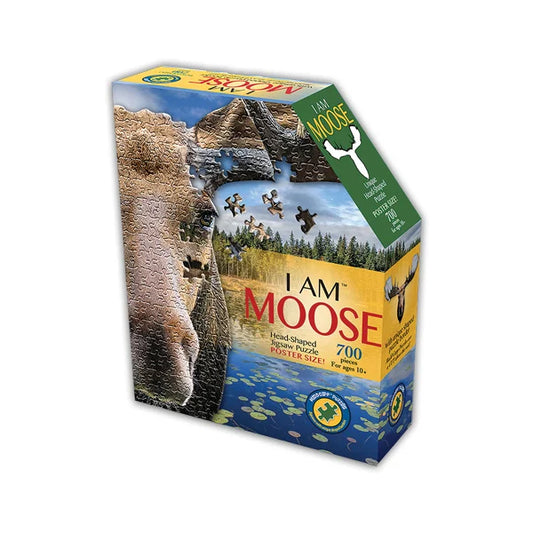 I AM Moose - 700 Piece Jigsaw Puzzle by Madd Capp Games - Puzazzled