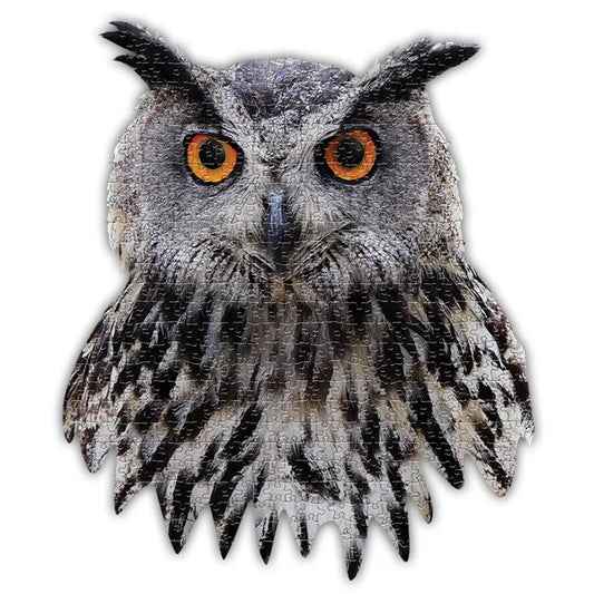 I AM Owl - 550 Piece Jigsaw Puzzle by Madd Capp Games - Puzazzled